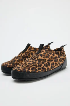 Best ZAPATILLAS ACOLCHADAS ESTAMPADO ANIMAL 3M THINSULATE Mujer Zapatos