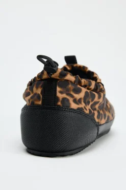Best ZAPATILLAS ACOLCHADAS ESTAMPADO ANIMAL 3M THINSULATE Mujer Zapatos