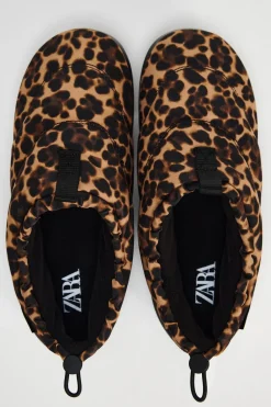 Best ZAPATILLAS ACOLCHADAS ESTAMPADO ANIMAL 3M THINSULATE Mujer Zapatos