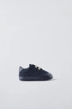 Niños ZARA 0 - 6 Meses·Patucos<ZAPATO CORDONES ELÁSTICOS