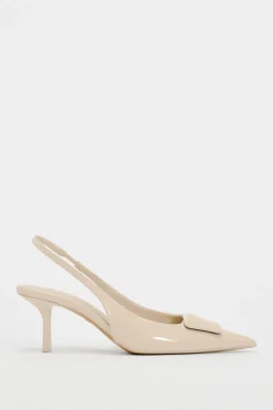 Sale ZAPATO DESTALONADO TACÓN ADORNO Mujer Zapatos