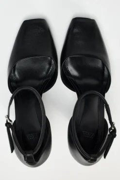 Sale ZAPATO PUNTA CUADRADA PIEL Mujer Zapatos