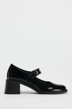 Sale ZAPATO TACÓN EFECTO ACHAROLADO Mujer Zapatos