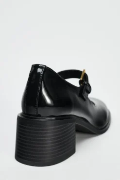Sale ZAPATO TACÓN EFECTO ACHAROLADO Mujer Zapatos