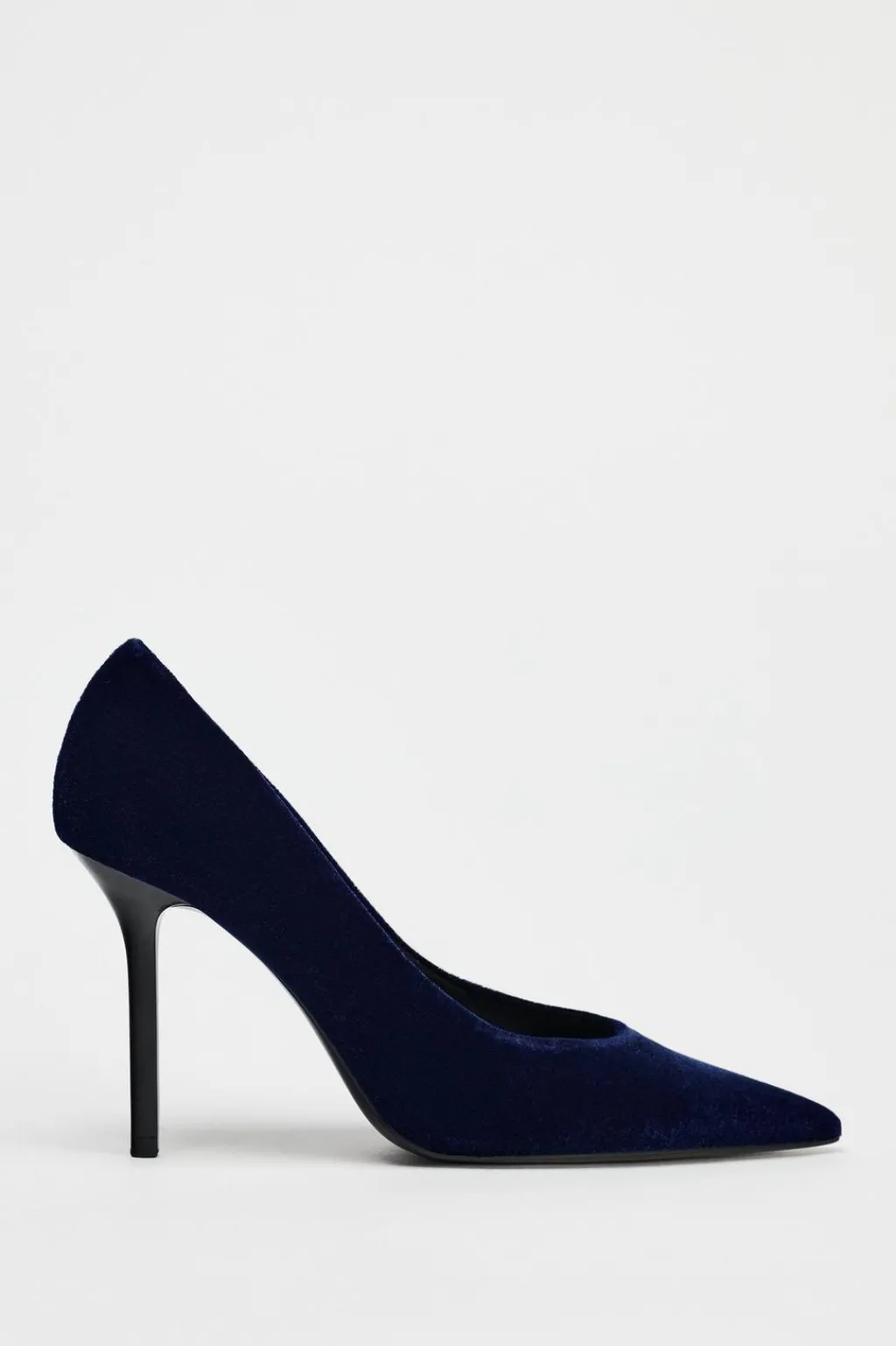 Sale ZAPATO TACÓN EFECTO TERCIOPELO Mujer Zapatos