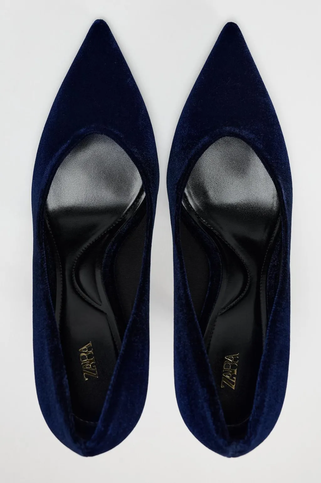 Sale ZAPATO TACÓN EFECTO TERCIOPELO Mujer Zapatos