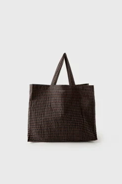 Niños ZARA Z3D +14 Años·Accesorios / Zapatos<Z3D BOLSO SHOPPER CUADROS
