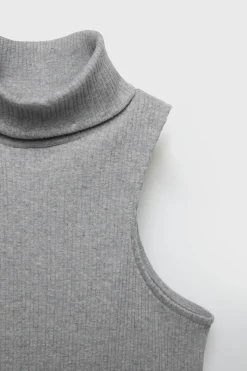 Niños ZARA Z3D +14 Años·Partes De Arriba<Z3D CAMISETA CUELLO VUELTO