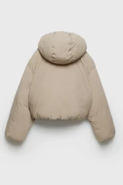 Niños ZARA Z3D +14 Años·Partes De Arriba<Z3D CAZADORA ACOLCHADA OVERSIZE CAPUCHA