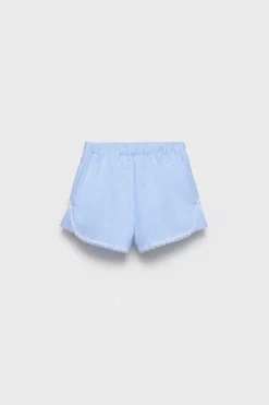 Niños ZARA Z3D +14 Años·Partes De Arriba|Z3D +14 Años·Partes De Abajo<Z3D CONJUNTO CAMISETA POINTELLE Y BERMUDA RAYAS