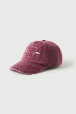 Niños ZARA Z3D +14 Años·Accesorios / Zapatos<Z3D GORRA EFECTO LAVADO TEXTO BORDADO