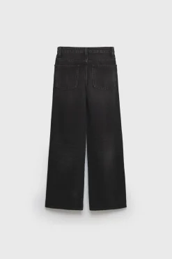 Mujer/Niños ZARA Z3D +14 Años·Partes De Abajo<Z3D JEANS WIDE LEG LISOS