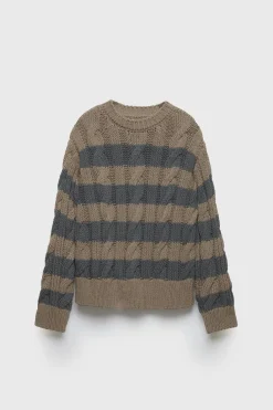 Niños ZARA Z3D +14 Años·Partes De Arriba<Z3D JERSEY PUNTO OCHOS RAYAS