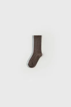 Niños ZARA Z3D +14 Años·Accesorios / Zapatos<Z3D PACK DOS CALCETINES BRILLO