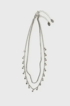 Niños ZARA Z3D +14 Años·Accesorios / Zapatos<Z3D PACK DOS COLLARES CADENA Y ESTRELLAS