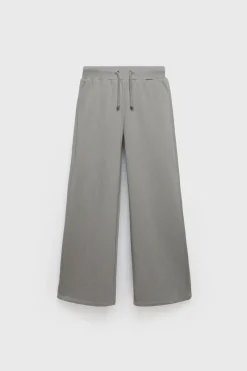 Mujer/Niños ZARA Z3D +14 Años·Partes De Abajo<Z3D PANTALÓN FELPA WIDE LEG