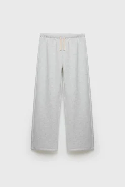 Mujer/Niños ZARA Z3D +14 Años·Partes De Abajo<Z3D PANTALÓN WIDE LEG FELPA