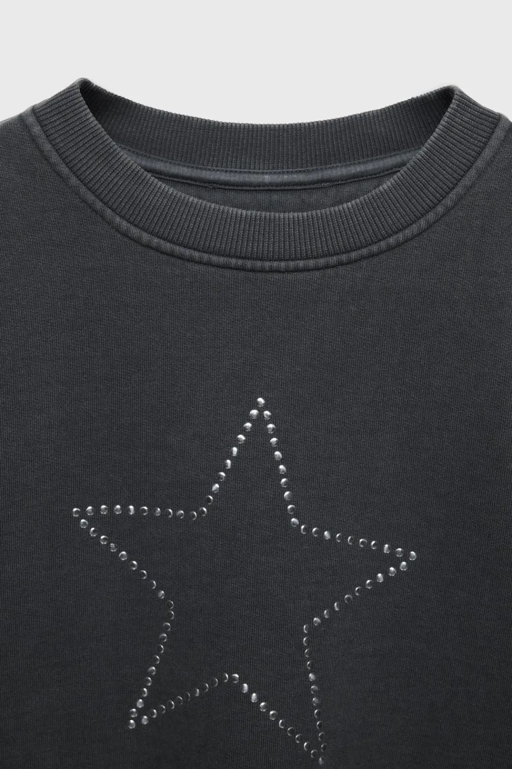 Niños ZARA Z3D +14 Años·Partes De Arriba<Z3D SUDADERA ESTRELLA TACHAS
