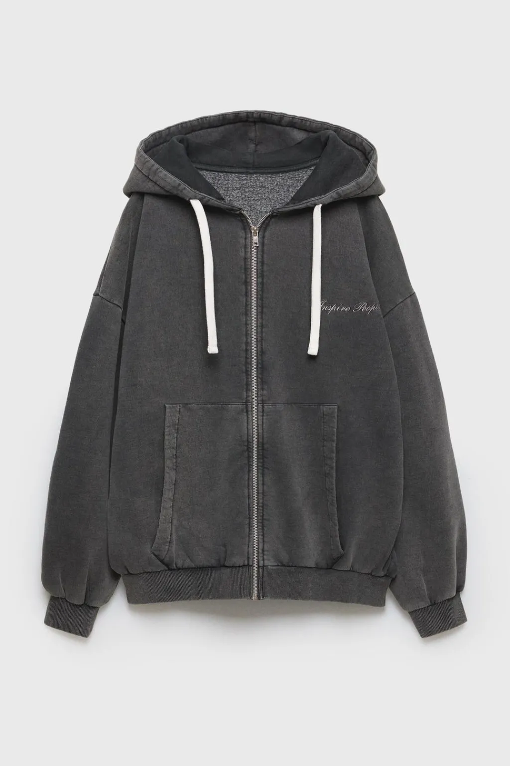 Mujer/Niños ZARA Z3D +14 Años·Partes De Arriba<Z3D SUDADERA OVERSIZE CAPUCHA