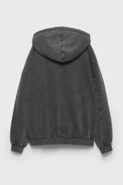 Mujer/Niños ZARA Z3D +14 Años·Partes De Arriba<Z3D SUDADERA OVERSIZE CAPUCHA