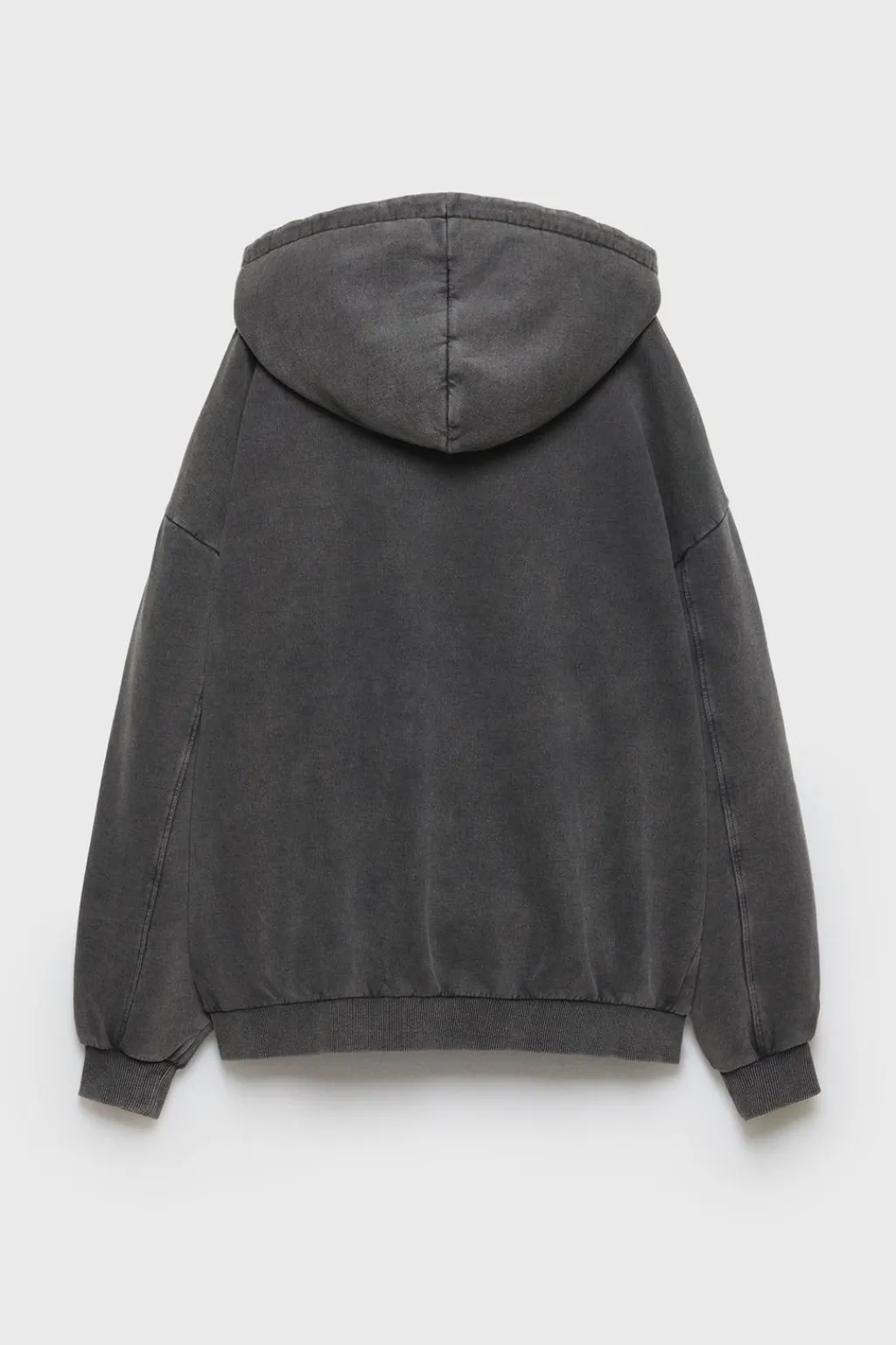 Mujer/Niños ZARA Z3D +14 Años·Partes De Arriba<Z3D SUDADERA OVERSIZE CAPUCHA